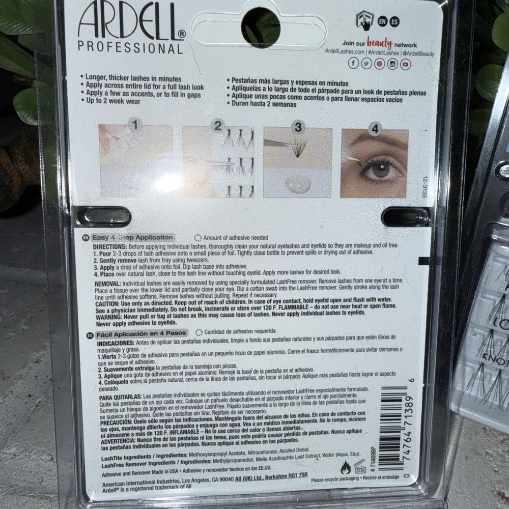 ARDELL Eyelash DIY Extensions Combo Pack‎ Sh/Med/Long - 56ct x2
